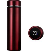 Resim Black Bear Superman Ekran Sıcaklığı Akıllı Kupa 304 Paslanmaz Çelik Yalıtımlı Kupa (Yurt Dışından) 
