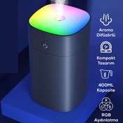 Resim DEMPOWER Hava Nemlendirici Ve RGB Işıklı Buhar Makinesi 400ML 