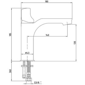 Resim Eca Myra Lavabo Bataryası Kırmızı 104308986 