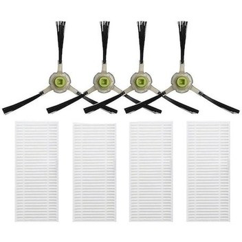 Lefant Robot Süpürge İçin Hepa Filtre Ve Yan Fırçalar 14 Parça Set Gösterildiği Gibi