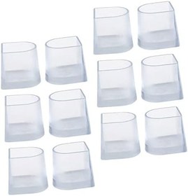 Resim FRCOLOR 12 Paket Yüksek Topuk Dans Topuk Koruyucuları Balo Latin Dansı İçin Aşınmaya Dayanıklı Değil L 