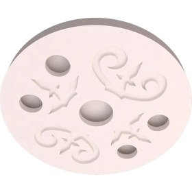 Resim Motifpiyer Tavan Spot Göbegi-Motifli-Yuvarlak-19-56cm 
