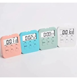 Resim Gaman Su Yeşili Dijital Geri Sayım Özellikli Mini Mutfak ve Öğrenci Kronometresi DOL-1288 