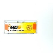 Resim Halidi Hgs Etiket Kabı 11x5 Cm 