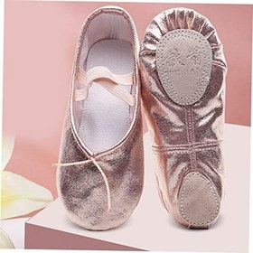 Resim LIFKOME Kızlar Ayakkabı Pu Dans Ayakkabıları Dans Ayakkabıları Kız Moda Ayakkabılar 