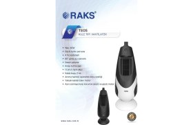 Resim Raks Teos Kule Tipi Vantilatör 