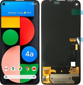 Resim Google Pixel 4a 5g G025e G025h G6qu3 G025l G025ı Uyumlu A Kalite Lcd Ekran Dokunmatik 