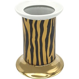 Resim Pure Tiger Gold Zebra Sıva Üstü Diş Fırçalık Aks-1712 Diğer 