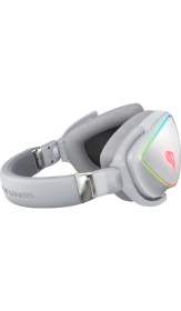 Resim Asus ROG Delta 7.1 White ESS Quad-DAC RGB Oyuncu Kulaklığı USB-C PC MAC PS4 