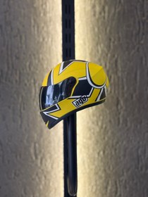 Resim MİNİ KEDİ KÖPEK EVCİL HAYVAN MOTOSİKLET KASKI 