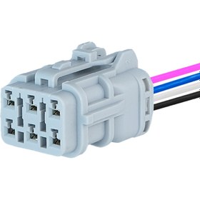 Resim Yazaki Japon Şamandıra Soketi 6 Pin Kablolu 