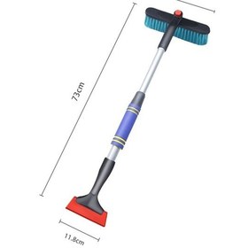 Resim Wondernest 2025 Yükseltmesi Temizleme Lichen Küreği, Kar Kar Fırçası, Çözme Buz Araba Kn 