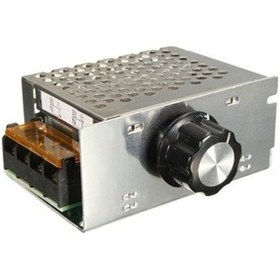 Resim 4000W Ac220V Scr Kontrollü Yüksek Güç Gerilim Regülatörü 