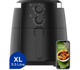 Resim Kumtel Yağlı Fritöz 0,9 Lt Tek Hazneli Dokunmatik Kontrol Isı Ayarlı Dayanıklı Metal Gövde 