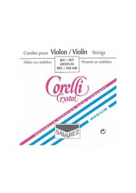Resim Savarez 630107 Corelli Crystal A La Tek Dal Keman Teli Parlak Ve Net Tını, El Cilası İşçiliği, Hassas Akort Kararlılığı 