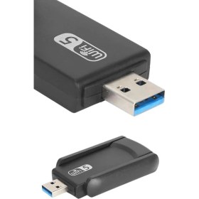 Resim MCM Group Wifi Adaptörü Bt5.0 Wifi 2'si Bir Arada Çift Bantlı Çift Anten 