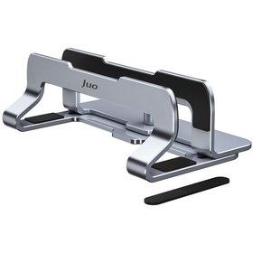 Resim Juo Alüminyum Masaüstü Dikey Apple Uyumlu MacBook Laptop Notebook Standı 