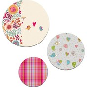 Resim 3'Lü Duvar Panosu (128503678) 