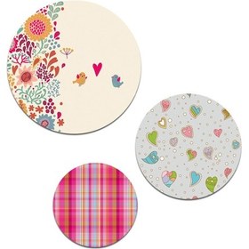 Resim 3'Lü Duvar Panosu (128503678) 