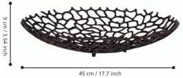 Resim Eglo My Light My Style 429659 "Kimitsu" 45 Cm Çapında Dekoratif Kahverengi Kase 