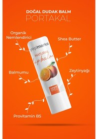 Resim Yeşilmarka Portakal Doğal Dudak Balmı 