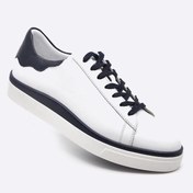 Resim Fosco Hakiki Deri Sneakers Erkek Ayakkabı Beyaz 9842 