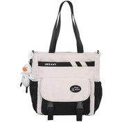 Resim Dancemonkey Tek Su Siyah Omuz Okul Öğrenciler Naylon Kız Kapasiteli Geçirmez Crossbody Çantası Büyük Boy Su Geçirmez Sırt Çantası Sd Siyah 