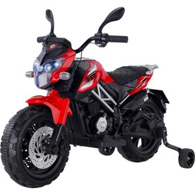 Resim Babyhope 447 Motocross 12V Akülü Motor Kırmızı 