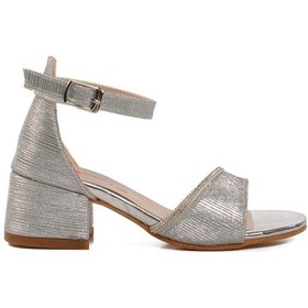 Resim Gümüş Kız Çocuk Sandalet 253 Ry 6503 P Gümüş 