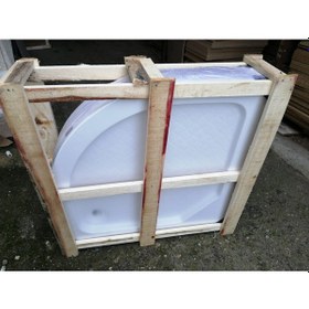 Resim Alika 120x120 Oval H:15 Panelli Duş Teknesi 