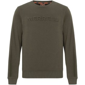 Resim Merrell Simple Erkek Haki Sweatshirt 