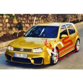 Resim Vw Golf Mk4 R Marşpiyel Tk Fiberglass Boyasız 