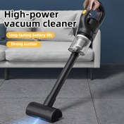 Resim Kablosuz El Tipi Süpürge - Yüksek Emiş Gücü, Siklon Tasarımı, Ev, Araba ve Ofis Kullanımına Uygun, USB Şarjlı, Çok Amaçlı Temizlik Aracı | Şık Vakum Makinesi | Yüksek Emiş Gücüne Sahip Süpürge 