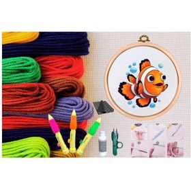 Resim Punch Seti Nakış Seti Kasnaklı Kendin Yap Seti Seri 116 