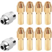 Resim Stellar Dremel Için 10 Adet Pirinç Pens, Yedek 4485 Hızlı Değişim Döner (Yurt Dışından) 