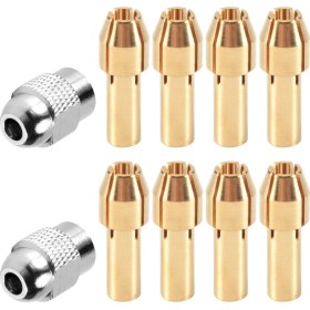 Resim Stellar Dremel Için 10 Adet Pirinç Pens, Yedek 4485 Hızlı Değişim Döner (Yurt Dışından) 