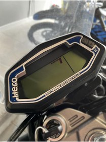 Resim Redline Grafik Hero Xpulse Beyaz Mavi Gidon ve Gösterge Pad Sticker 