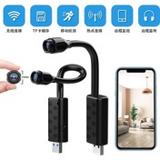 Resim Ximistore9 Kompakt Wifi Akıllı Telefon Kameralı - Hd Kızılötesi Gece Görüşü, 300k Piksel, 64gb Hafıza Kartı, 3.6mm Lens, 5m Mesafe 