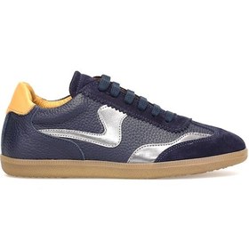 Resim Mammamia D25ka-7155 Kadın Hakiki Süet Deri Casual Ayakkabı Lacivert Lacivert 