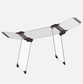 Resim Alüminyum Kurutmalık Açık 231 cm Gri - Siyah 