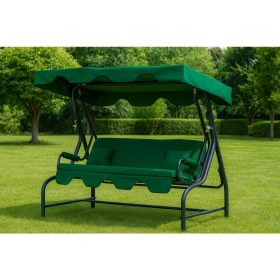 Resim Royalune Furniture Metal Salıncak - Dayanıklı ve Konforlu - Destekli Oturma Alanı 