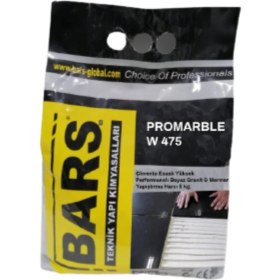 Resim Bars Beyaz Granit & Mermer Yapıştırma Harcı 5 Kg. 