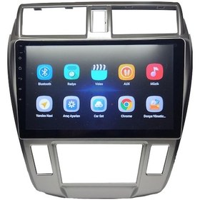Resim Honda City Dijital 2009-2012 10 inç 8-128 GB Android Carplay Multimedya 