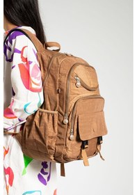 Resim Ultra Hafif Çok Cepli Su Geçirmez Sırt Çantası Unisex Taba Model: 571-1h - Taba 