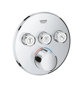 Resim Grohe Smartcontrol 29146000 3 Valfli Akış Kontrollü Ankastre Duş Bataryası Krom 