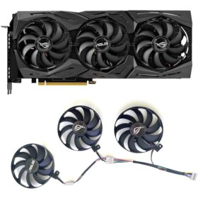 Resim ASUS 88mm T129215su 7pın Rtx 2060 Gpu Fan Rog Strıx-geforce 