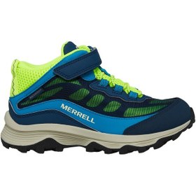 Resim Merrell Merrell Moab Speed Mid Ac Waterproof Erkek Çocuk Mavi Bot 31055 Lacivert 