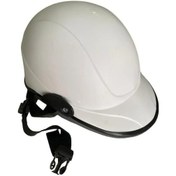 Resim Kask Jokey Tipi Yarım Yazlık Motosiklet Kaskı Beyaz 