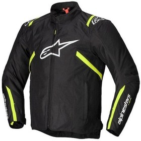 Resim Alpinestars T-sps V2 Wp Korumalı Motosiklet Montu Siyah Beyaz Sarı 