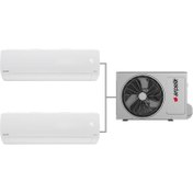 Resim Arçelik Multi Sistem Duvar Tipi 2+1 Inverter 12+18 18000 BTU Klima ZM18103MD 